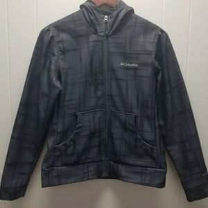 Womens Columbia Soft Shell Fleece Hooded Jacket